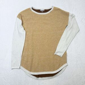 Smart Wool Two-Tone Colorblock Women's Sweater
